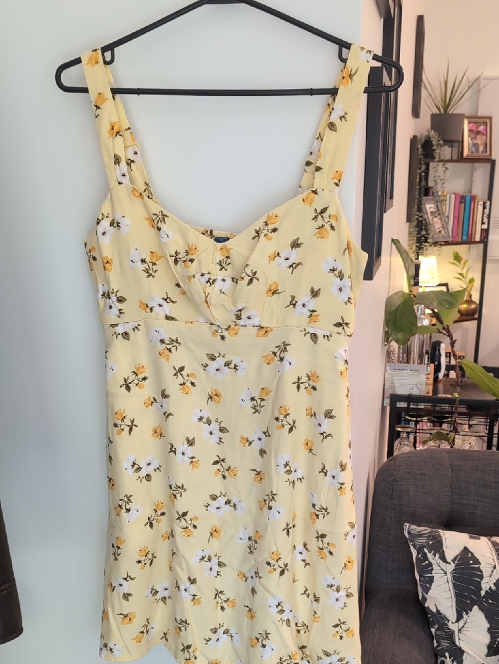 Old Navy Yellow Floral Sundress